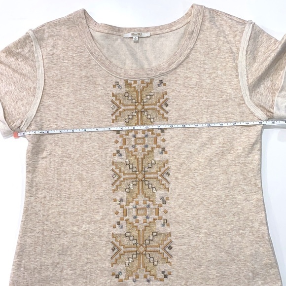 Miss Me Embroidered and Beaded Scoop Neck T-Shirt - Picture 10 of 11